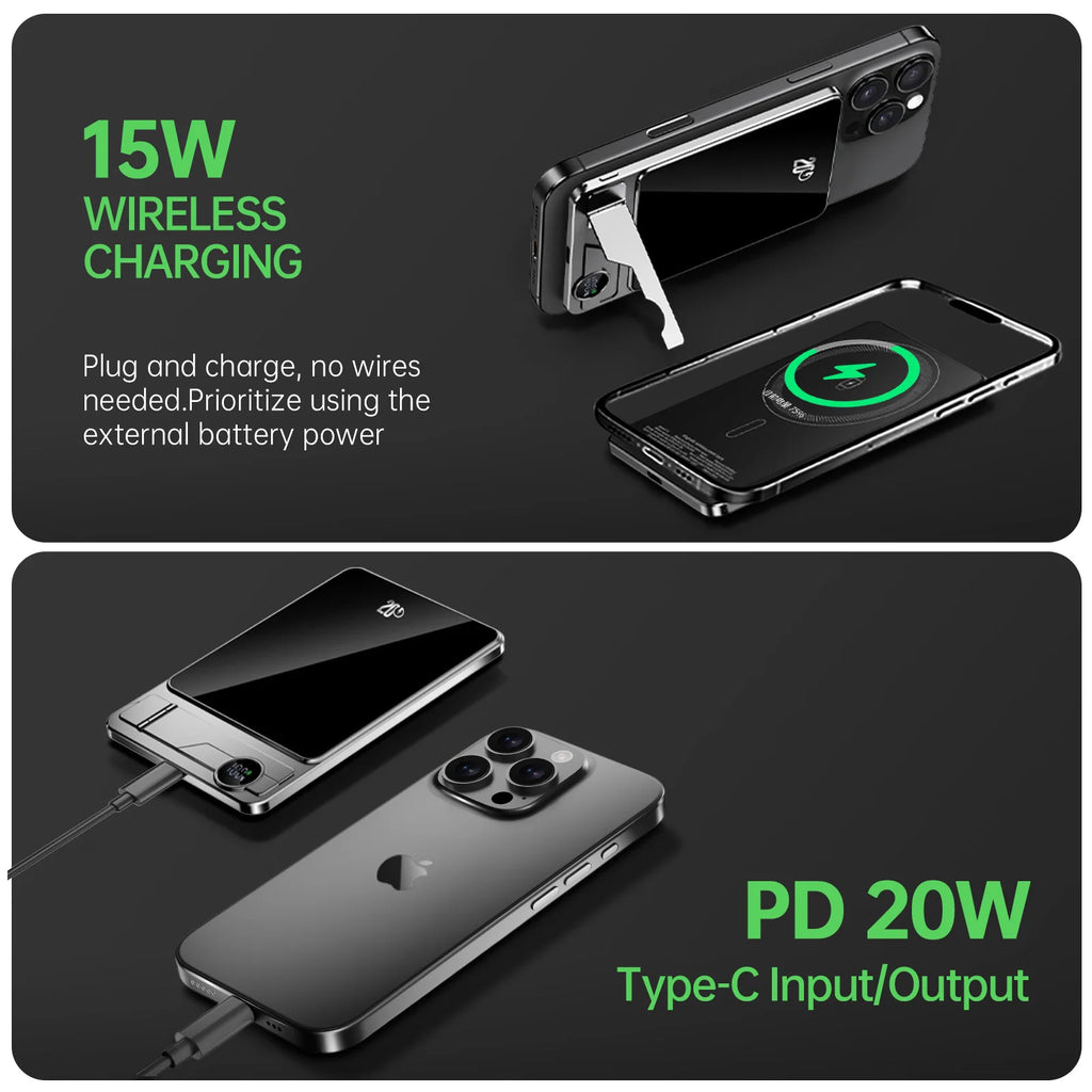 Strong Magnet Wireless Power Bank